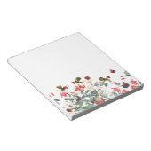 Bloc-note Notepad floral pour le jardin des papillons d'oise (Incliné)
