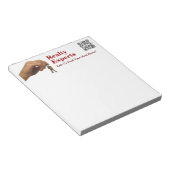 Bloc-note Notepad Modèle - Experts Immo (Incliné)