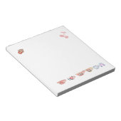 Bloc-note Notepad para el ama de casa (Incliné)