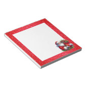 Bloc-note Notepad-Père Noël Parties scintillant Noël (Incliné)