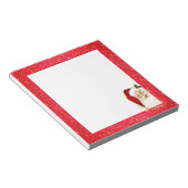 Bloc-note Notepad-Père Noël Parties scintillant Noël (Incliné)