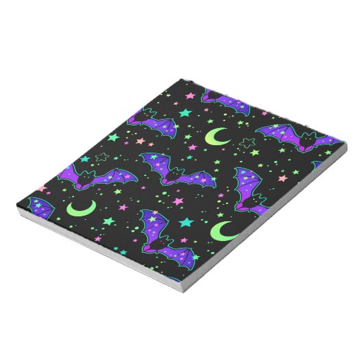 Bloc-note Notepad - "Purple Bats" (Tourné)