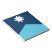 Bloc-note Notepad with Flag of Minnesota, USA (Incliné)