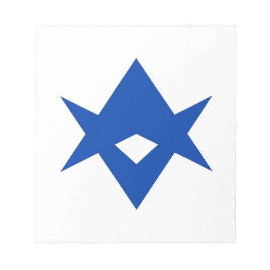 Bloc-note Notepad with Flag of Toyota City, Japan (Devant)