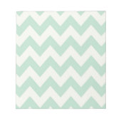Bloc-note Notepads Chevron Vert clair (Devant)