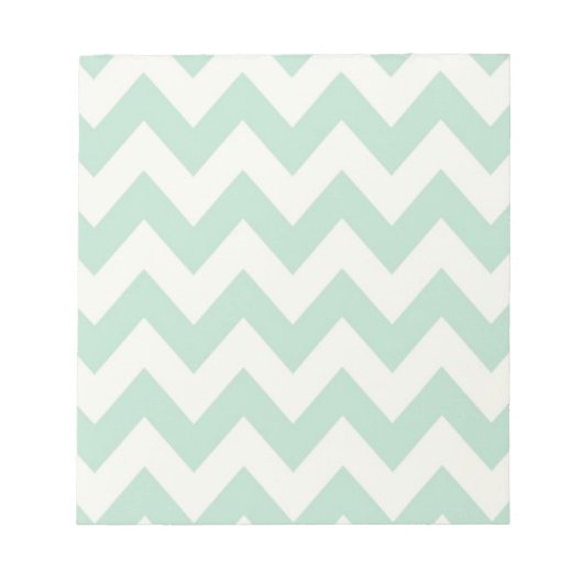 Bloc-note Notepads Chevron Vert clair (Devant)