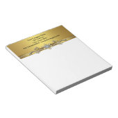 Bloc-note Notepads d'affaires Black Gold (Incliné)