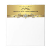 Bloc-note Notepads d'affaires Black Gold (Devant)