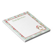 Bloc-note Notepads de Noël en pingouin (Incliné)