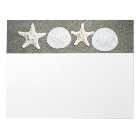 Bloc-note Notepads de plage X et O (Devant)