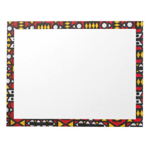 Bloc-note Notepads d'impression africains