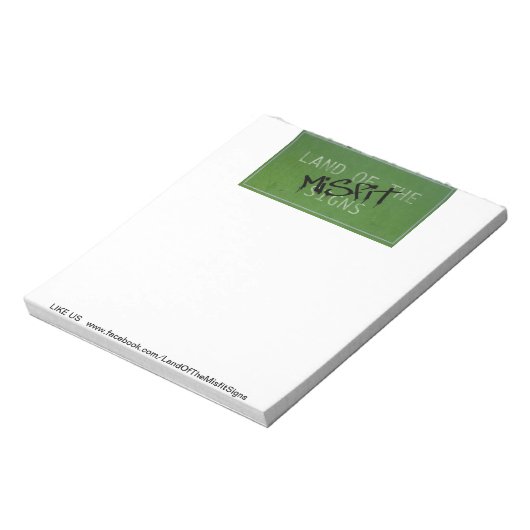 Bloc-note Notepads incorrects (Tourné)