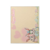 Bloc-note Notepads lapins de Pâques (Tourné)
