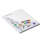 Bloc-note Notepads Mitzvah personnalisés - Style 4 (Incliné)