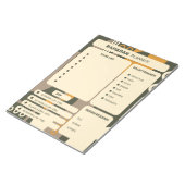 Bloc-note Notepads modernes géométriques Ramadan Planners (Incliné)