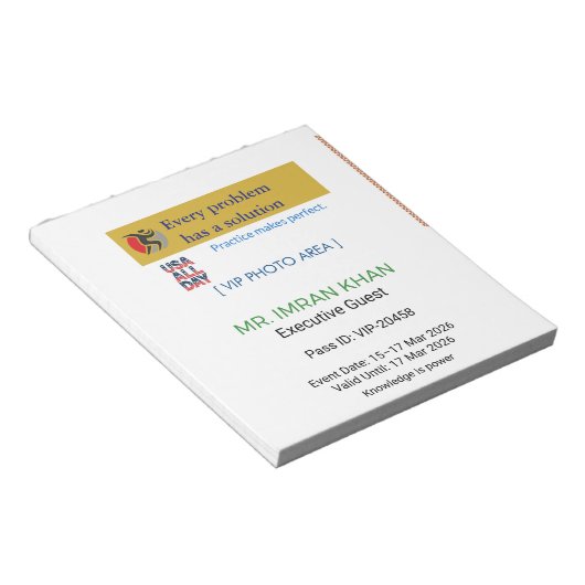 Bloc-note Notepads | Monogram | To-Do | Custom (Incliné)