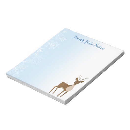 Bloc-note Notepads Noël Reindee (Tourné)