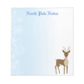 Bloc-note Notepads Noël Reindee (Devant)