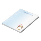 Bloc-note Notepads Pingouins de Noël (Tourné)