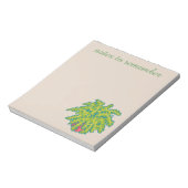 Bloc-note Notes à rédiger, Fern, navigation, pixel art (Tourné)