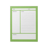 Bloc-note Notes Cornell (ligne) (Tourné)