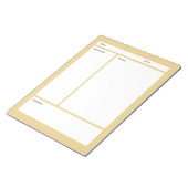 Bloc-note Notes Cornell (Plain) (Incliné)