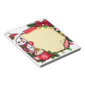 Bloc-note Notes de bonhomme de neige (Incliné)