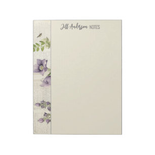 Bloc-note Notes de bureau Vintage rustique Pad