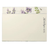 Bloc-note Notes de bureau Vintage rustique Pad (Devant)