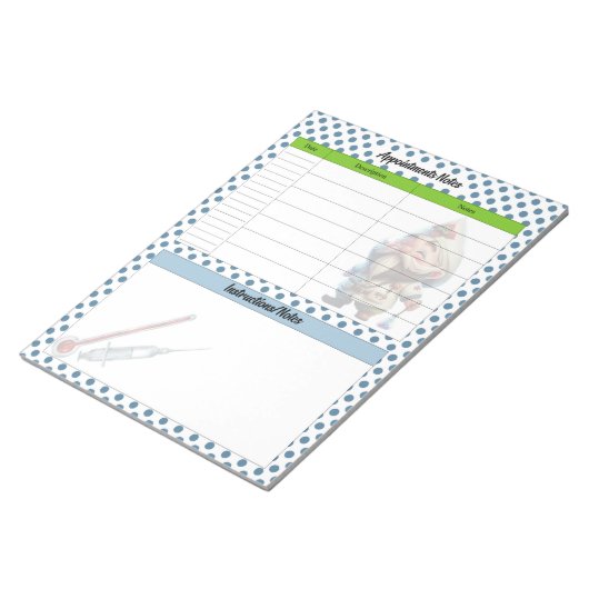 Bloc-note Notes de Gnome du médecin migre (Incliné)