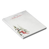 Bloc-note Notes de Hearthlight Bonhomme de neige d'hiver Per (Incliné)