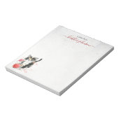 Bloc-note Notes de Hearthlight Hiver Kit Chaton Personnalisé (Tourné)
