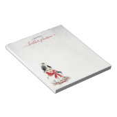 Bloc-note Notes de Hearthlight Hiver Kit Chaton Personnalisé (Incliné)