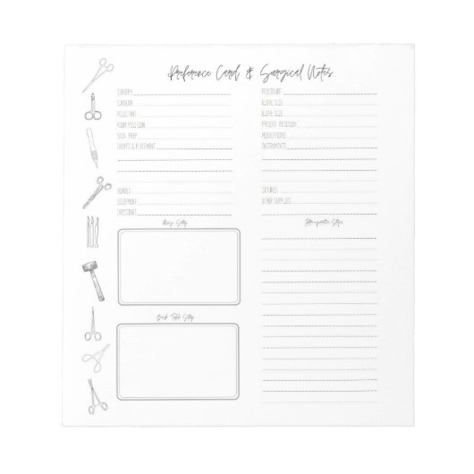 Bloc-note Notes de la carte de préférence de la technologie  (Devant)