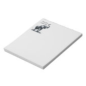 Bloc-note Notes De L'Aquarelle Elephant Raisonné Trunk Art (Tourné)