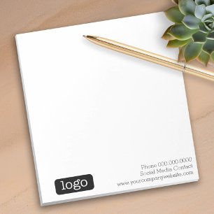 Bloc-note Notes de logo Office ou Business Modern