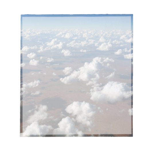 Bloc-note notes de nuage (Devant)