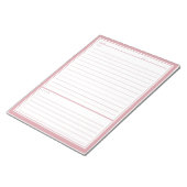 Bloc-note Notes de réunion Blush (Incliné)