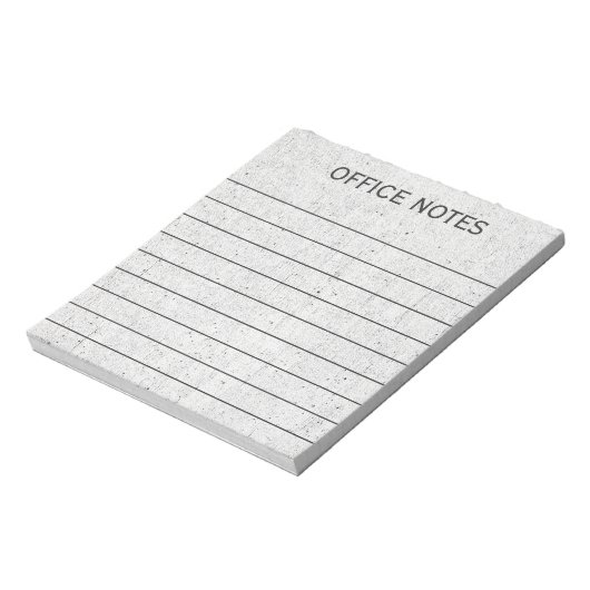 Bloc-note Notes du bureau d'affaires organisé (Tourné)