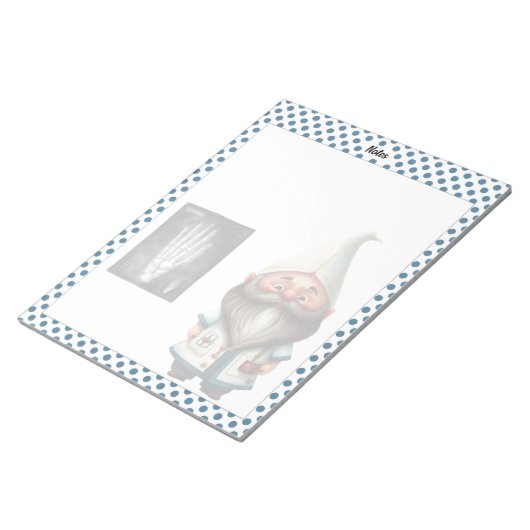 Bloc-note Notes du docteur Gnome (Incliné)
