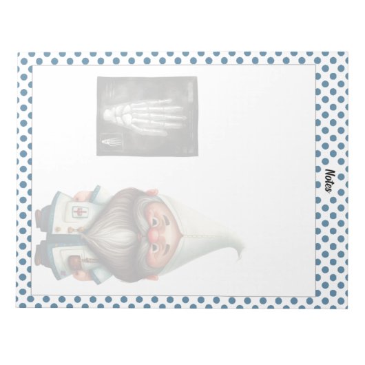 Bloc-note Notes du docteur Gnome (Devant)