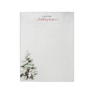 Bloc-note Notes Hearthlight Hiver Papier Personnalisé pour C