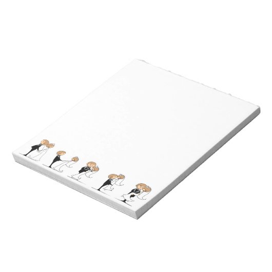 Bloc-note Notes mariages (Tourné)