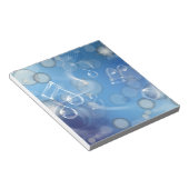 Bloc-note Notes musicales en verre d'Imaginaire (Incliné)