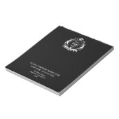Bloc-note Notes personnalisées pour entreprises modernes pro (Tourné)