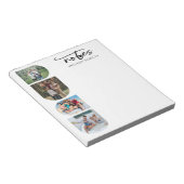 Bloc-note Notes Photo Collage Famille Arche Cadre (Incliné)