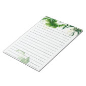 Bloc-note Notes quotidiennes (Pad) avec un design tropical (Incliné)