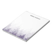 Bloc-note Notes sur les arbres forestiers rustiques personna (Tourné)