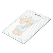 Bloc-note Notes thématiques de l'ours de sucre (Incliné)