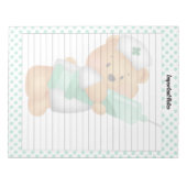 Bloc-note Notes thématiques de l'ours de sucre (Devant)